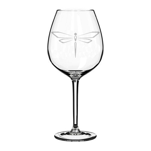 Wine Glass Goblet Dragonfly (20 oz Jumbo)