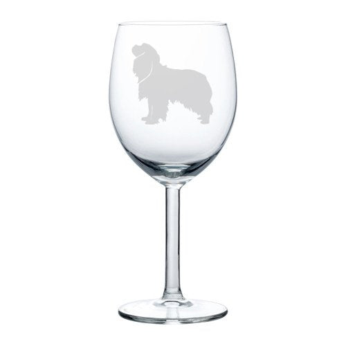 Wine Glass Goblet Cavalier King Charles Spaniel (10 oz)