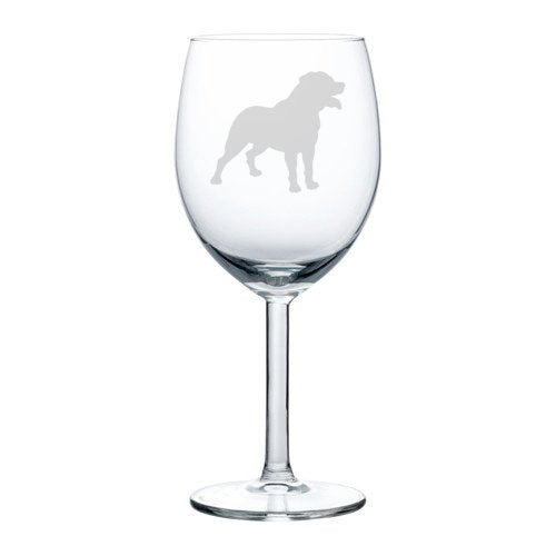Wine Glass Goblet Rottweiler (10 oz)