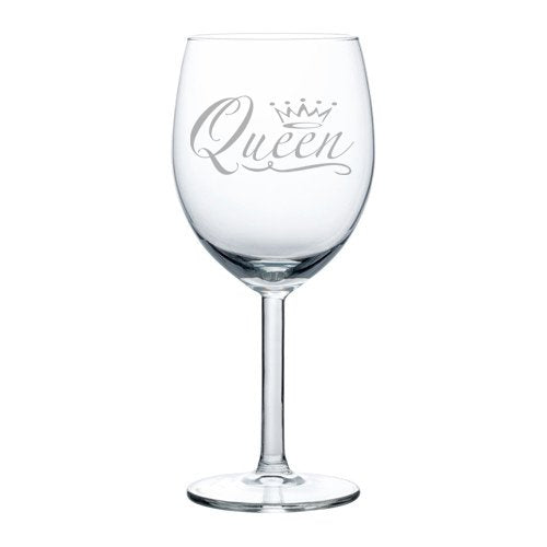 Wine Glass Goblet Queen Fancy (10 oz)