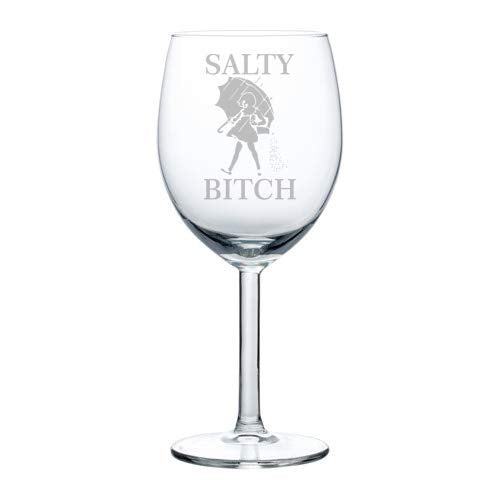 Wine Glass Goblet Funny Salty Btch (10 oz)
