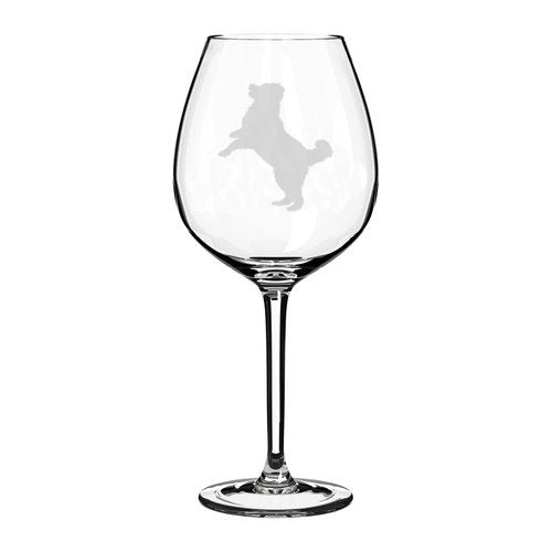 Wine Glass Goblet Bernese Mountain Dog (20 oz Jumbo)