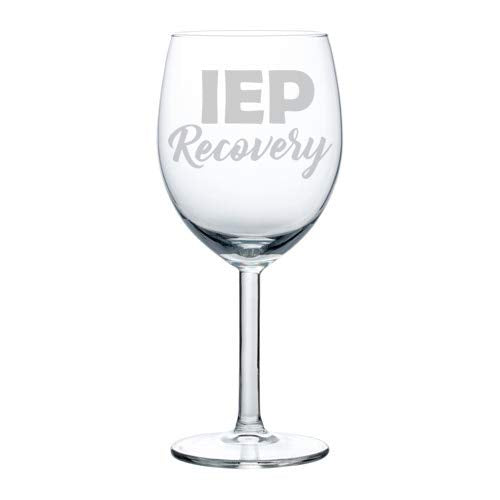 Wine Glass Goblet Special Education Teacher IEP Recovery (10 oz)