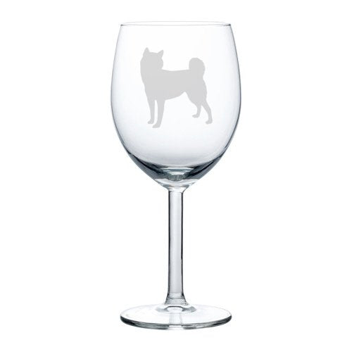 Wine Glass Goblet Shiba Inu (10 oz)