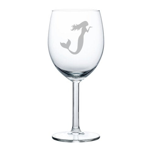 Wine Glass Goblet Mermaid (10 oz)
