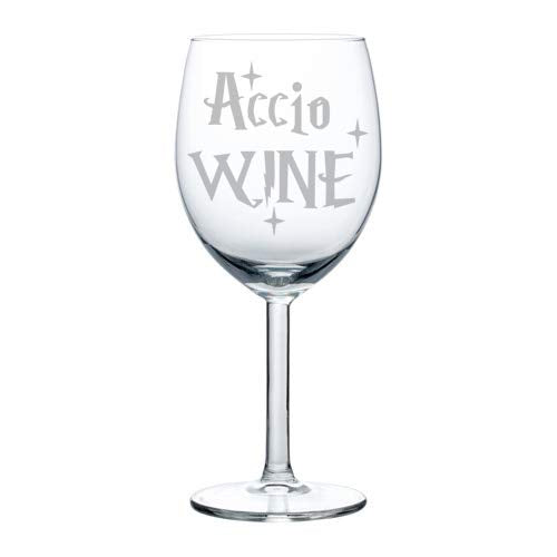 Wine Glass Goblet Accio Wine (10 oz)