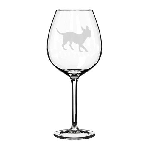 Wine Glass Goblet Chihuahua (20 oz Jumbo)