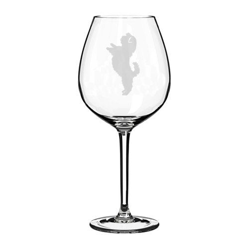 Wine Glass Goblet Shih Tzu Standing (20 oz Jumbo)