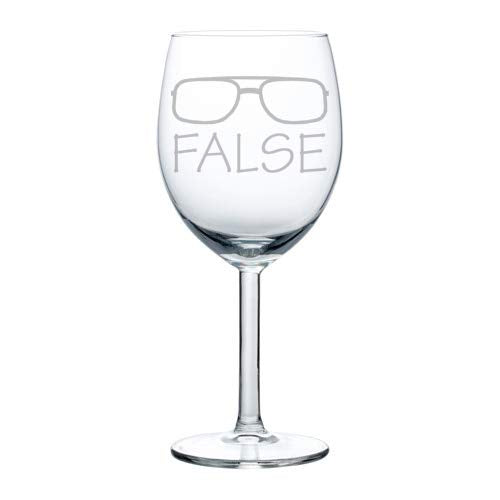 Wine Glass Goblet Funny False Glasses (10 oz)