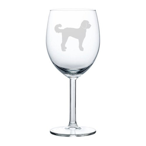 Wine Glass Goblet Labradoodle (10 oz)
