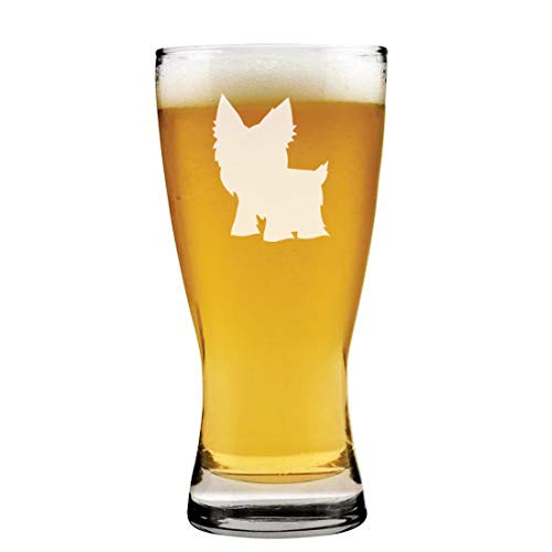 15 oz Beer Pilsner Glass Yorkie