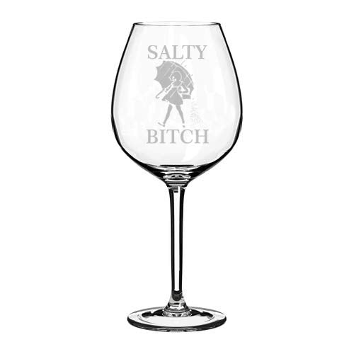 Wine Glass Goblet Funny Salty Btch (20 oz Jumbo)