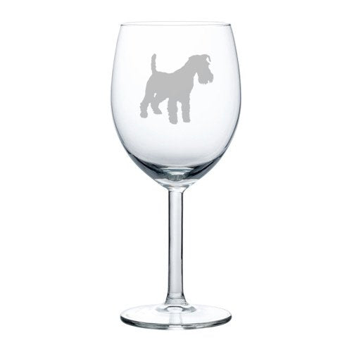Wine Glass Goblet Miniature Schnauzer (10 oz)