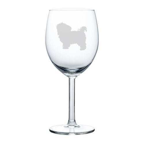 Wine Glass Goblet Maltese (10 oz)