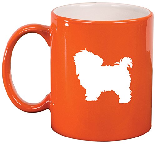 Ceramic Coffee Tea Mug Cup Maltese (Orange)