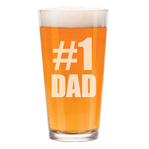16 oz Beer Pint Glass #1 DAD