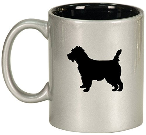 Ceramic Coffee Tea Mug Cup Cairn Terrier (Silver)