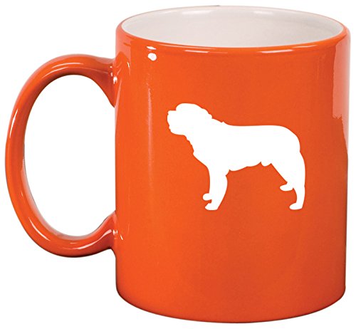 Ceramic Coffee Tea Mug Cup Saint Bernard (Orange)