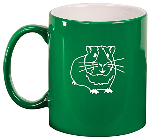 Ceramic Coffee Tea Mug Guinea Pig (Green)