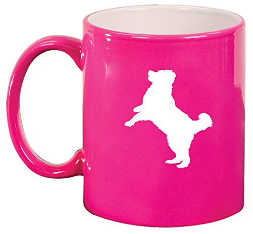 Ceramic Coffee Tea Mug Cup Bernese Mountain Dog (Pink)