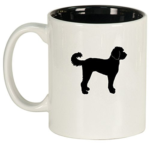Ceramic Coffee Tea Mug Cup Labradoodle (White)