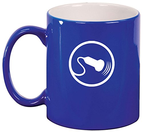 Ceramic Coffee Tea Mug Cup Sonography Sonographer Ultrasound (Blue)
