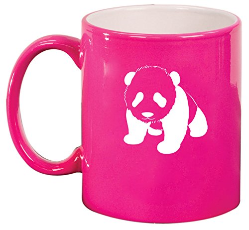 Ceramic Coffee Tea Mug Cup Baby Panda (Pink)