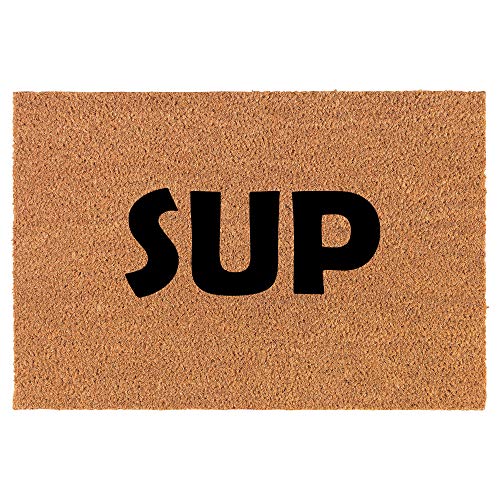 Coir Doormat Front Door Mat New Home Closing Housewarming Gift Sup (30" x 18" Standard)