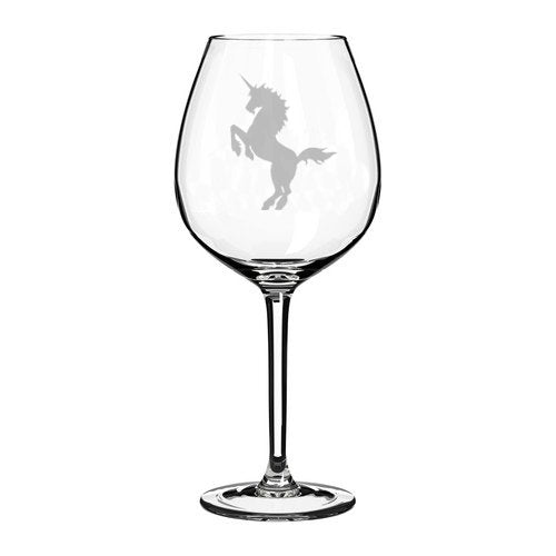 Wine Glass Goblet Unicorn (20 oz Jumbo)