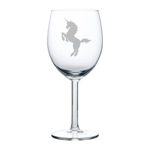 Wine Glass Goblet Unicorn (10 oz)