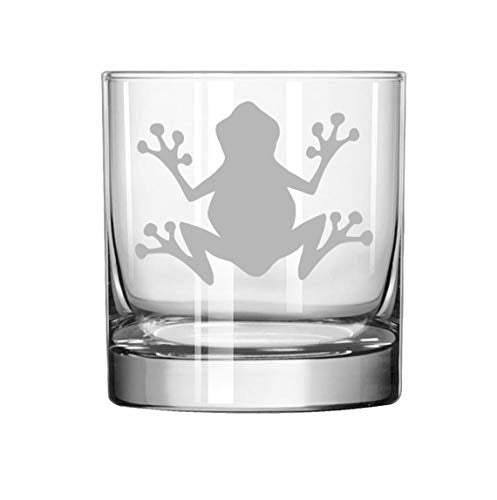 11 oz Rocks Whiskey Highball Glass Frog