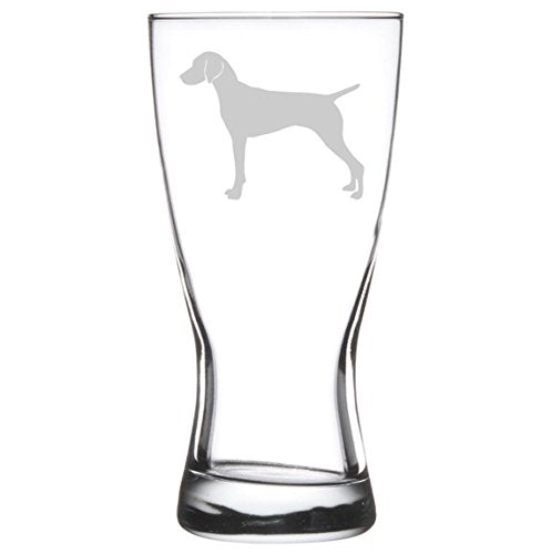 15 oz Beer Pilsner Glass Vizsla