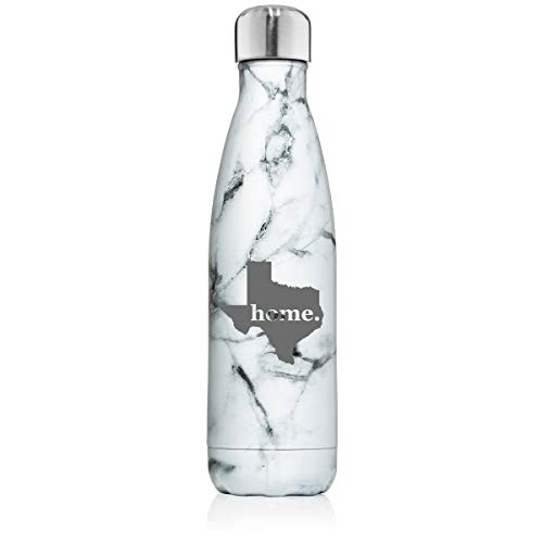 MIP Brand 17 oz. Double Wall Vacuum Insulated Stainless Steel Water Bottle Travel Mug Cup Texas Home