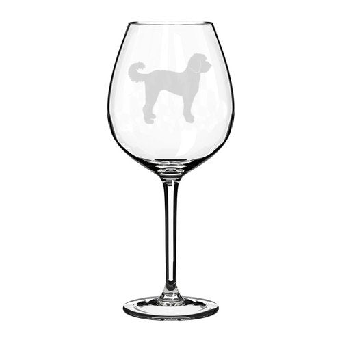 Wine Glass Goblet Labradoodle (20 oz Jumbo)