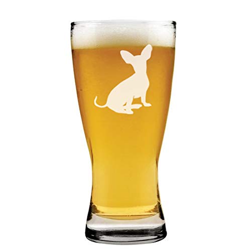 15 oz Beer Pilsner Glass Chiweenie