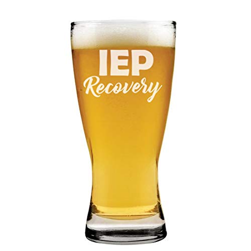 15 oz Beer Pilsner Glass IEP Recovery Special Education Teacher