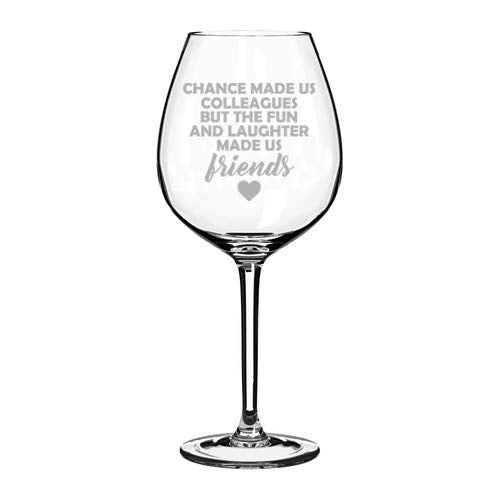 Wine Glass Goblet Coworker Colleague Friend Gift (20 oz Jumbo)