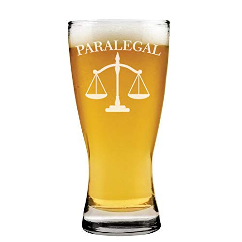 15 oz Beer Pilsner Glass Paralegal