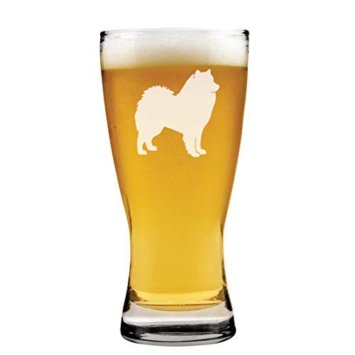 15 oz Beer Pilsner Glass Samoyed