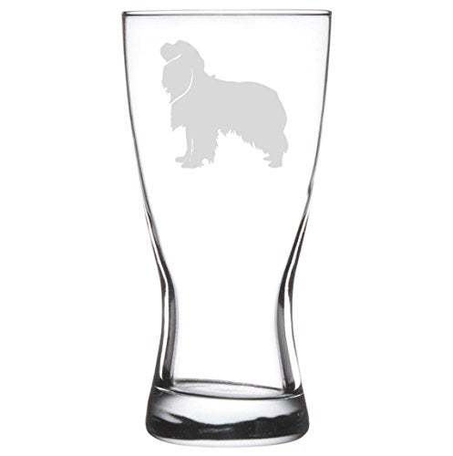 15 oz Beer Pilsner Glass Cavalier King Charles Spaniel