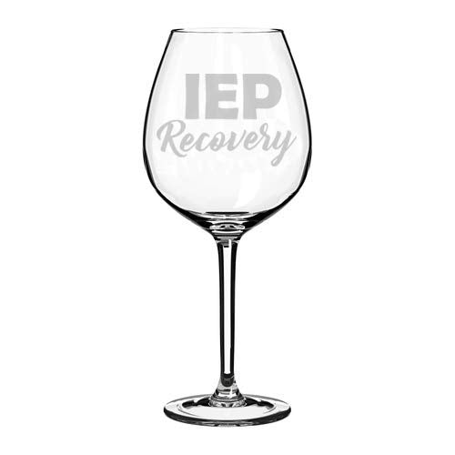 Wine Glass Goblet Special Education Teacher IEP Recovery (20 oz Jumbo)