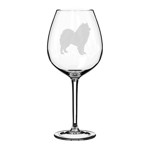 Wine Glass Goblet Samoyed (20 oz Jumbo)