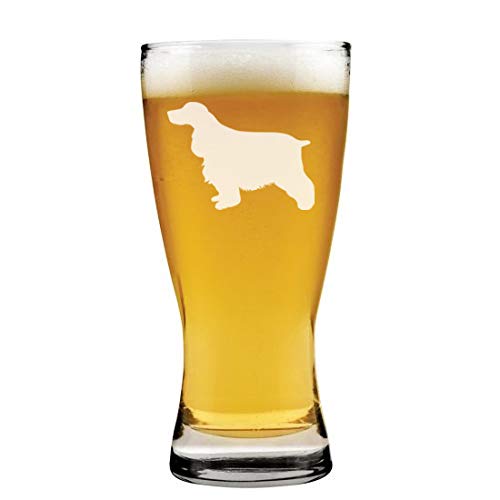 15 oz Beer Pilsner Glass Cocker Spaniel