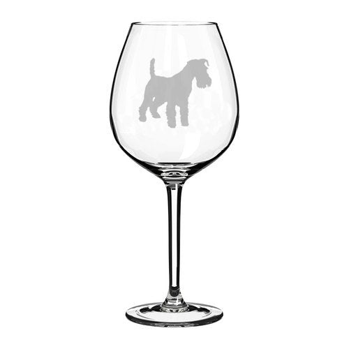 Wine Glass Goblet Miniature Schnauzer (20 oz Jumbo)