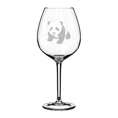 Wine Glass Goblet Baby Panda (20 oz Jumbo)