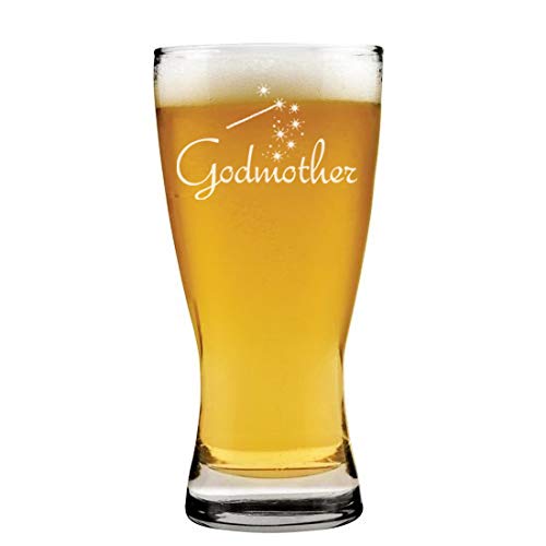 15 oz Beer Pilsner Glass Godmother