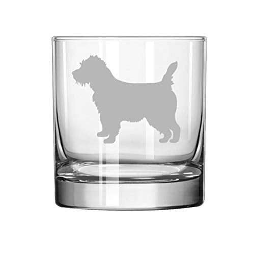 11 oz Rocks Whiskey Highball Glass Cairn Terrier