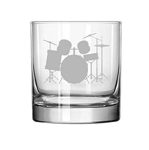 11 oz Rocks Whiskey Highball Glass Drum Set