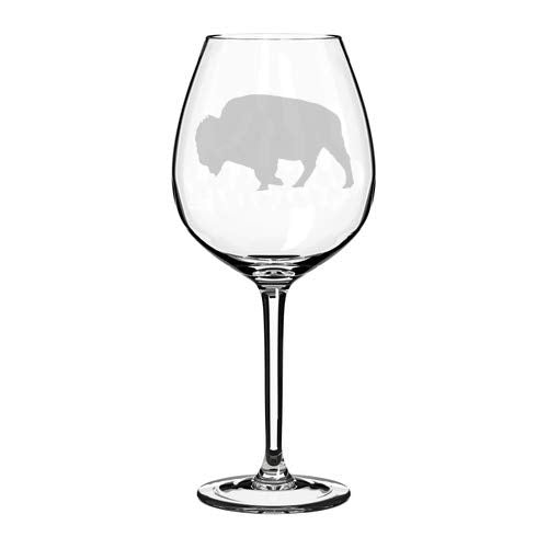 Wine Glass Goblet Buffalo (20 oz Jumbo)