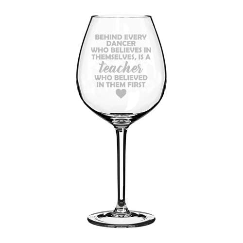 Wine Glass Goblet Dance Teacher Gift (20 oz Jumbo)